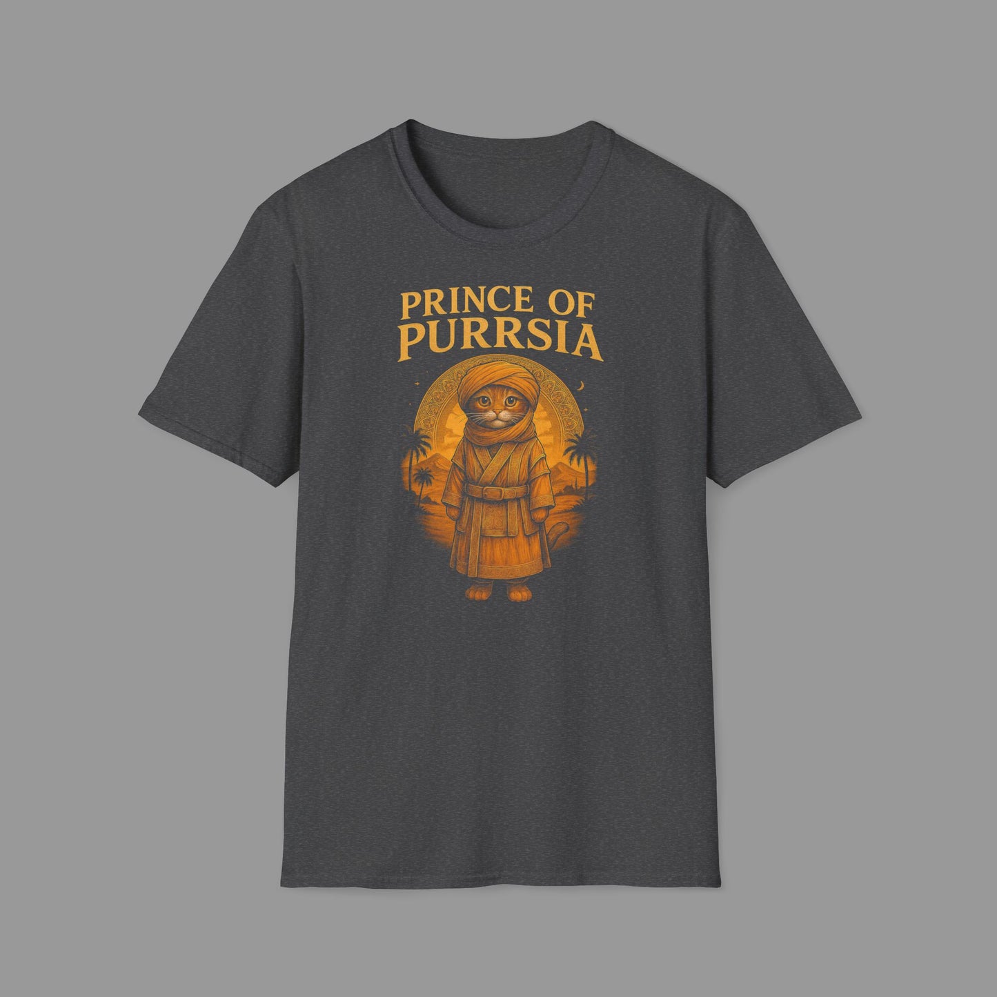PAWSUPREMACY - Prince of Purrsia T-Shirt for Cat Lovers Humorous Cat Design Pet Lover Gift