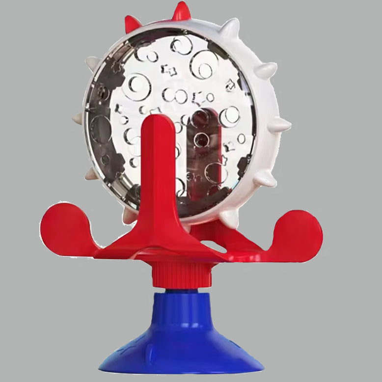 PAWSUPREMACY - 360 Degree Rotating Treat Feeder Fun IQ Puzzle Toy for Cats and Small Dogs