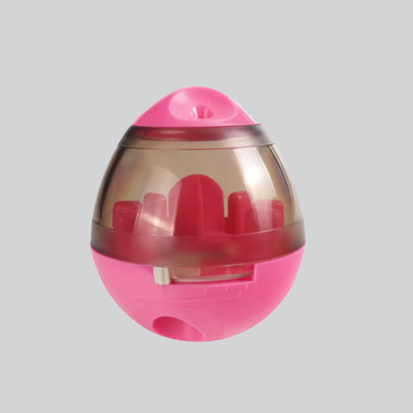 PAWSUPREMACY - Smart Dog Treat Ball Interactive Puzzle Feeder Slow Food Dispenser Toy for Mental Stimulation