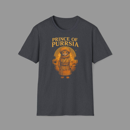 PAWSUPREMACY - Prince of Purrsia T-Shirt for Cat Lovers Humorous Cat Design Pet Lover Gift