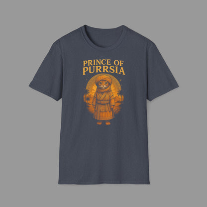 PAWSUPREMACY - Prince of Purrsia T-Shirt for Cat Lovers Humorous Cat Design Pet Lover Gift