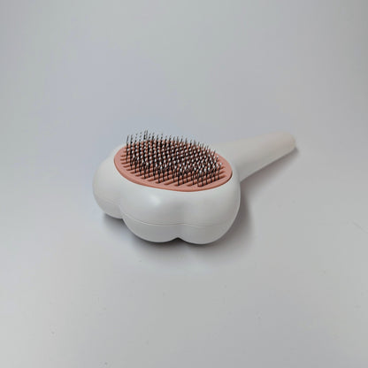 PAWSUPREMACY - Paw Shape Self Cleaning Cat Brush One Click Hair Removal Tool for Cats and Dogs