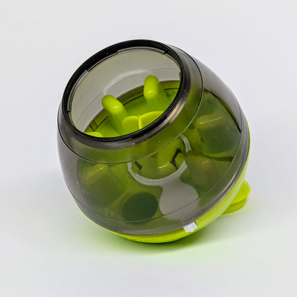 PAWSUPREMACY - Smart Dog Treat Ball Interactive Puzzle Feeder Slow Food Dispenser Toy for Mental Stimulation